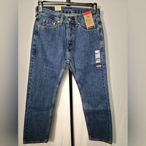 Levi's 505 Regular Fit Blue Jeans Men 30x30 NWT